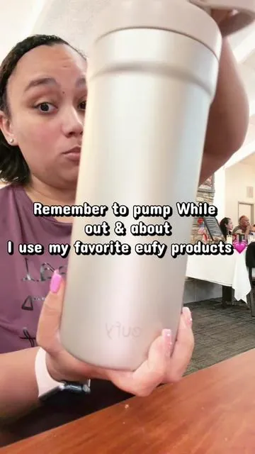 POV: your pump session stays stress-free 💕 I can’t always stay in as a SAHM or I’ll go crazy 😂 The perfect pump & pour combo = eufy S1 Pro + eufy E10 Bottle Cooler 🍼✨ Pump anywhere, pour with confidence, and keep milk fresh on the go 🙌 No stress. No spills. Just convenience for busy moms 💪💗 This duo makes pumping feel so much easier—and honestly, I wish I had it sooner! 👏 #PumpAndPour #EufyS1Pro #BottleCooler #BreastfeedingMom #PumpingMom 