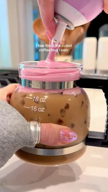 the tiny coffee pot gets me every time✨😍 @Tiny Brew No.1 #coffeemug #coffeecup #coffeelovers #mugcollection #icedcoffee Mother’s Day gift, Father’s Day gift  