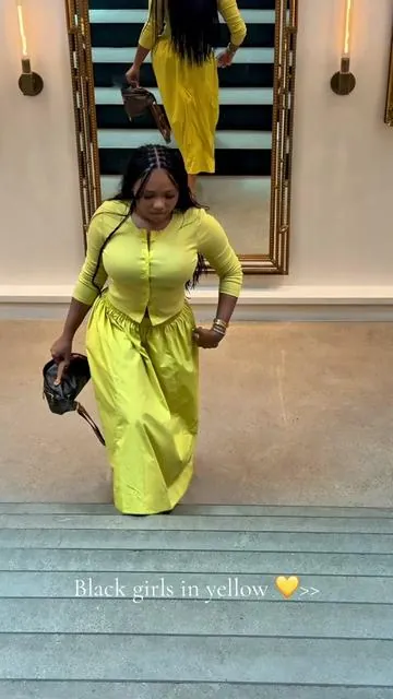 Obsessed with this outfit! Wearing a small 💛🥰  #lunchdate #ootdfashion #spring #casualoutfits 
