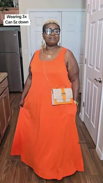 Sundress season #sundressseason #dress #fyp #dresswithpockets #sundress 