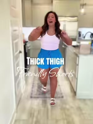 My thick thigh girlies are going to love these!! #thickthighproblems #summershorts #tummycontrol 