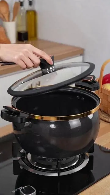Looking for a high-quality **pressure cooker**? This one is perfect for **cooking rice effortlessly**. Whether you're making risotto or regular rice, it works like a charm. Plus, it's **super easy to clean**! Click the link below to get yours now! #cookingessentials #cookingforacrowd #fastcooking #cookwarestorage #glasscookingpots #cookingmusthaves #instantpotmeals #campingcookwareskillet #potsandpanscookware #hybridcookware