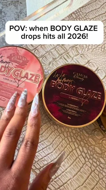 I swear we’ve dropped straight pressure allll year!!! #bodyglaze #canvasbeautybrand 