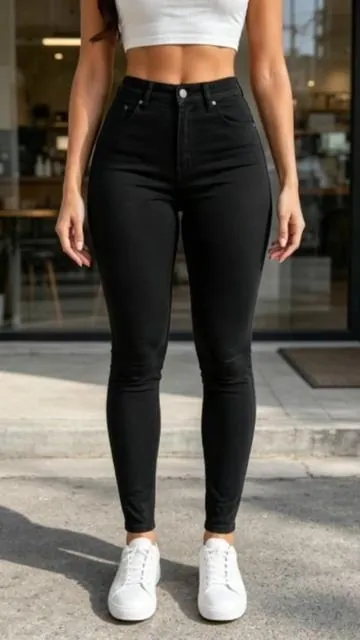 Ladies casual fitted bottoms for all seasons #slimfit #pants #womensfashion #ootd #skinny 