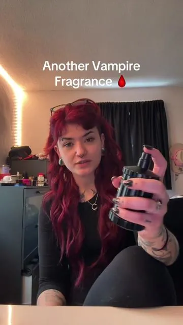 10/10 I’d bathe in it #fragrancetiktok #perfumetiktok #darkromancereads #gothic #vampireperfume 