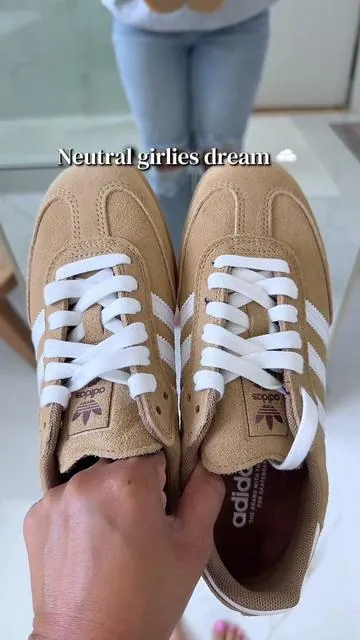 Neutral Adidas Sambas 🔥 #adidassamba #sambas #adidasshoes #newshoes #tiktokshopmothersday @Tillys @adidas 