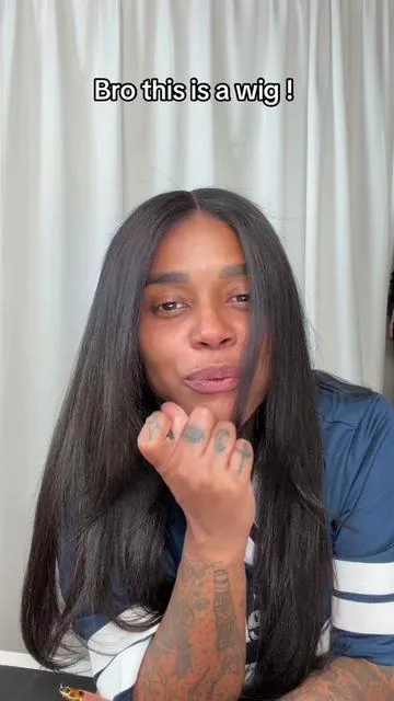 This is some good HD wig @OQHAIR @oqhairshop #gluelesswigs #yakistraight #silkpress #blowout #naturalhair 