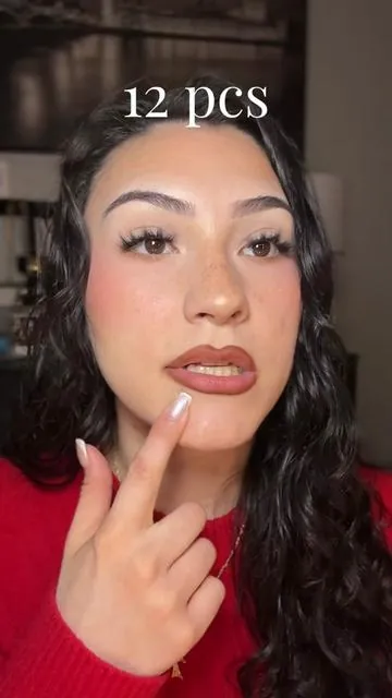 So creamy! 🥰 #lipliners #liplinerset #lipcombo #brownlipliner #tiktokshopbeautyfinds 