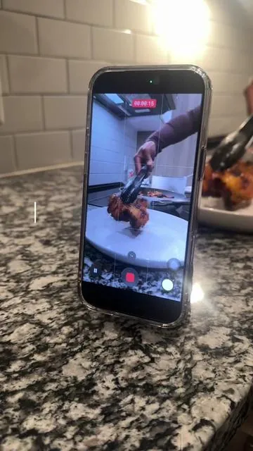 No secrets here on how I get the best angles for my content! Rotates 360 degrees and 180 degrees. So small and compact that it can fit in your pocket or purse! Now it’s just time for you to create the content you want and get those angles 🤳🏾🔥✨ #phoneholder #phonemount #magneticphonemount #suctionphonemount #tiktokshopelectronics 