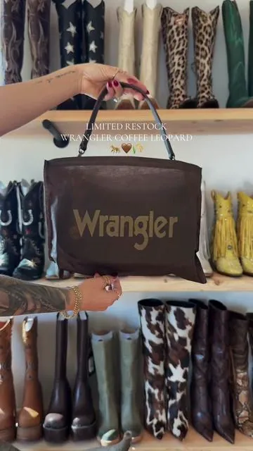 FINALLY did the tiniest restock on these hobo bags 🤎🐆  the leopard is ALWAYS the first to sell out and honestly… one of the best @Wrangler bags Ive seen!!! @Rustic Charm Bootic 
