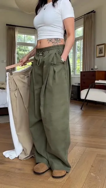 Which color do you like best?#fashiontiktok #fashionpants #pants #ootd #cargopants 