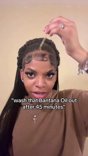 leave it IN there i’m telling you 🤷🏽‍♀️ #fyp #hairgrowth #viral #xyzbca #foryoupage 