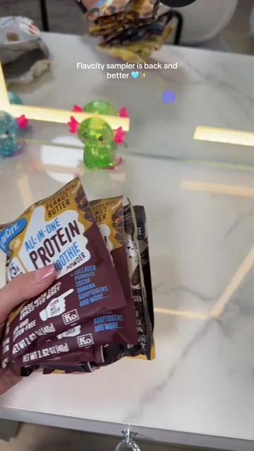 Flavcity Variety Pack 🍫 🥜 🥛 🍨 ✨ #flavcity #protein #proteinpowder 