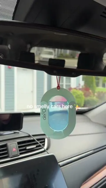 keeping your car smelling FRESHHHH for up to 30 days 🤭 such a great deal on this 3 pack too grab it before it sells out! #carfreshener #carfreshies #sofresh #cleancar #freshener @Aer 