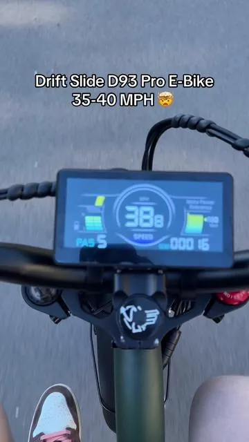 The Drift Slide D93 Pro E-Bike is one of my favorites! #electricbike #ebike #tiktokshopcreatorpicks 