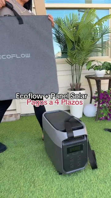 Ecoflow con Panel Solar 