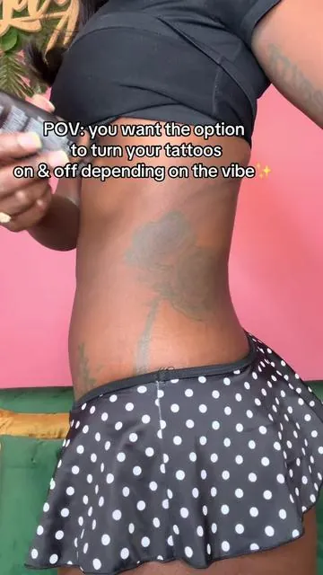 Some days I just don’t be in the mood to be tatted up 😭 Good thing this covers EVERYTHING in minutes.