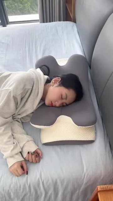 People with neck paid keep buying this #SummerVibes #pillows #backpain #memoryfoam #ergonomicpillow      