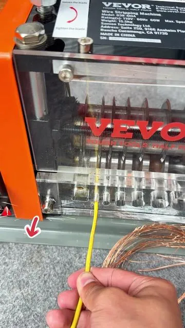 Stopruiningyourhandswithaboxcutter!Upgradetothisbeast🛑💪#vevor#wirestripper#copperrecycling#electriciantools #diyhacks 