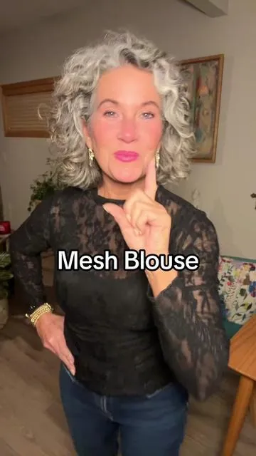 This is definitely a staple in my wardrobe! #womensfashion  #meshtop  #lookingfabulous  #style  #weartheclothes 