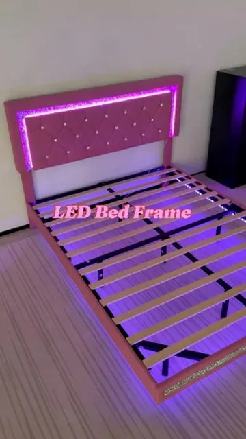 Cozy & aesthetic bedroom upgrade alert💡 Glow floating bed on huge sale #tiktokshopstockup #mothersdaygift #Summervibes #BedroomMakeover #CozyHomeAesthetic