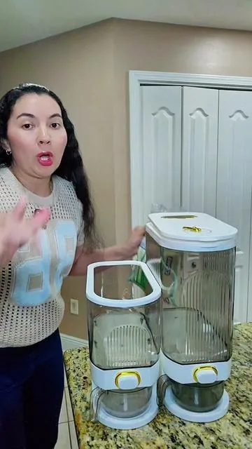 Dispensador de Granos  . #dispensadordegranos #kitchenware #organizedhome #tiktokshopmothersday #paratiiiiiiiiiiiiii @GHQ 