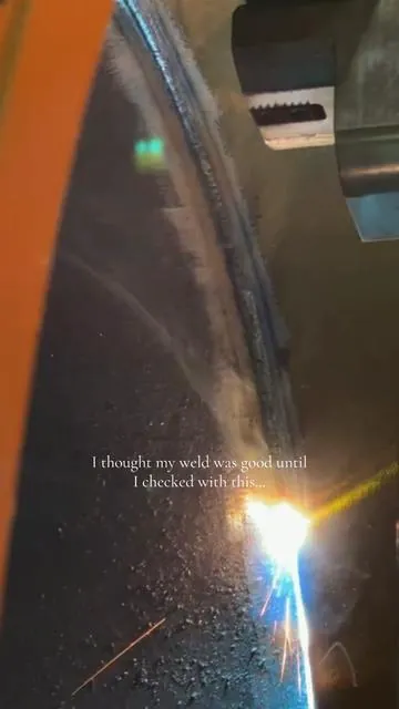 Welders… stop guessing your root pass 👀 This camera shows you EVERYTHING inside the pipe🔥👨‍🏭 #bluecollar #welder #pipewelder #welding #fyp 
