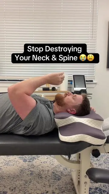 If you’re consistently waking up with neck pain, stiffness, or headaches you may need to look into different pillows. Everyone is different but this is a great option when it comes to cervical pillows. #neckpillow #cervicalpillow #neckpain #headache #Summervibes 