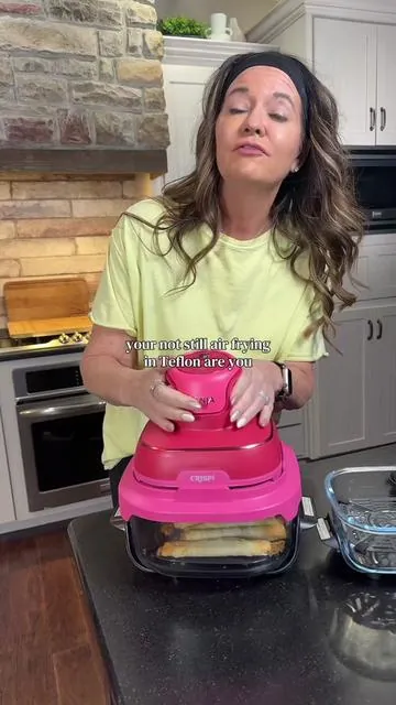 Ninja Crispi 4 in 1 #airfryertiktok #nontoxicairfryer #TikTokShopCreatorPicks #airfryer 