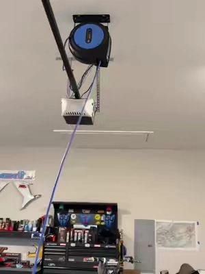 Retractable extension cord! #vevor #extensioncord #work #DIY #garage  