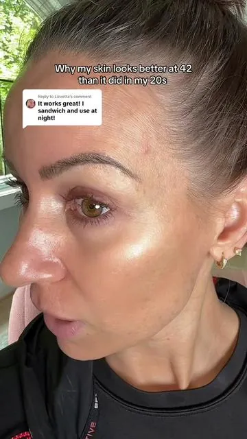Replying to @Lizvetta that’s a great method! #drmtlgy #lacticacid #matureskincare 