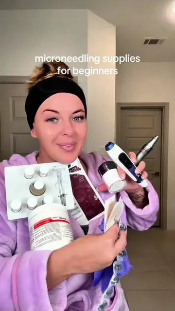 Everything you need to get started!✨ #drpen #microneedling #exosomes #diyskincare #tiktokshopcreatorpicks 