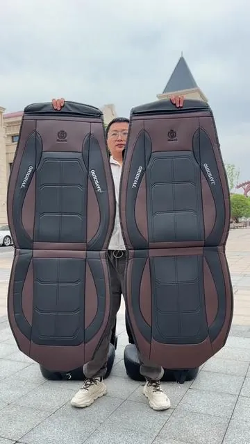 Leather Car Seat Covers Brown Leather Cushion: Wipes Clean in Seconds—No Scrubbing!  #CarSeatCover#EasyCleanCarSeats #NoScrubCar #CarHacks #summervibes 