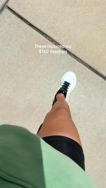 Save your money!! I also forgot to mention that these are slip ons!! #walkingshoes #sneakertok #workoutshoes #tennisshoes #TikTokShopMemorialDay 