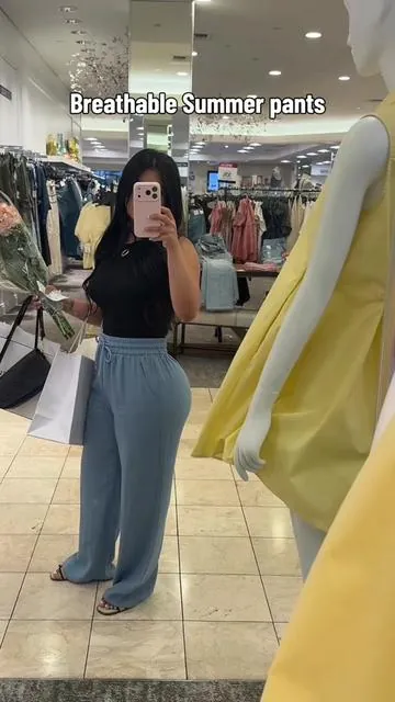 Multiple lengths and so many colors🤏🏽✨ #tiktokshopcreatorpicks #SummerVibes #halara #pants #linenpants 