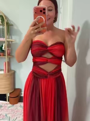 Beautiful dress for the beach 