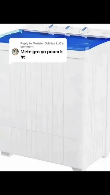 Replying to @Merisier Odeline LLC intergreat portable washing Ma #virall #ayisyentiktok🇭🇹🇭🇹🔥 #viralvideos #summervibes #ayisyentiktok 