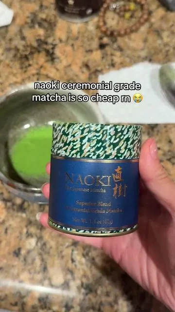 soo yummy and quality is amazing! i’m almost out 😭 #matcha #naokimatcha #matchalover #matchapowder 