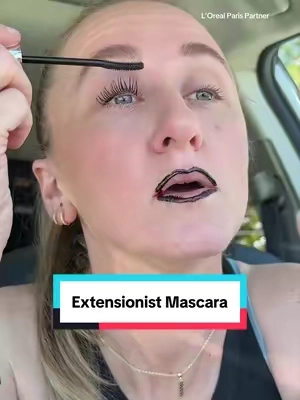 Extensionist mascara from @loréal paris usa #lorealparispartner #tiktokshopcreatorpicks #newdropsforyou #ttsspringbeauty #tiktokshopmemorialday 
