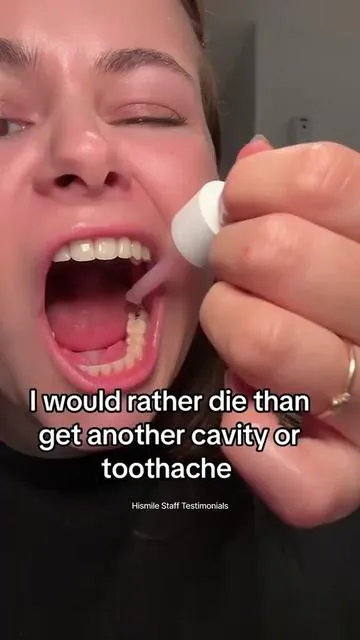 No more cavities! 🦷‼️🔥 #ad #hismileUS #tootharmour #nanohydroxyappatite 