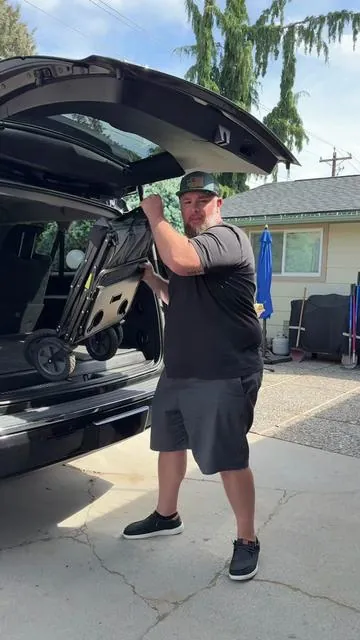 The VEVOR Foldable Double Decker Wagon just feels different, in all the right ways… #doubledeckerwagon #foldablewagon #baseballmom #sportsdad #tiktokshopcreatorpicks 