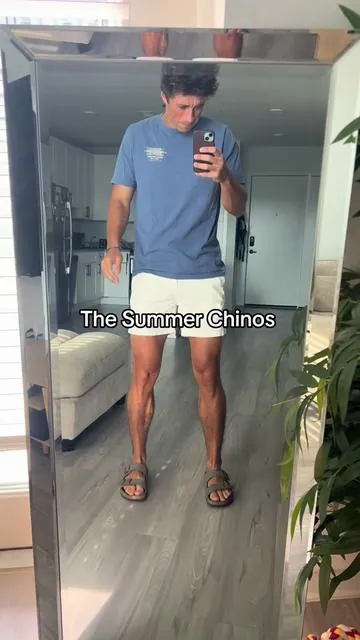 Mens Shorts #mensfashion #shorts #chinoshorts 