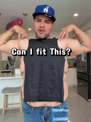 Shirt that hides your gut. Men’s compression #compressionshirt 