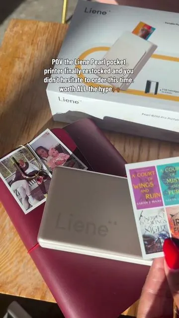 This Liene pocket printer has made journaling 1000x more fun! All I wanna do is print pictures and write lol 😂  @Liene Life 🤍🤍🤍 #mothersdaygiftideas #junkjournaling #scrapbooking #photoprinter #lieneprinter 