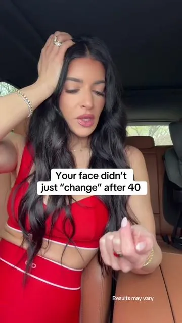 Your face didn’t just change after 40. Most women are focusing on skincare and missing this. Aging in your 40s looks different when you support what’s underneath. This is not medical advice, results may vary.  #over40 #antiaging #agingin40s #glowup #womenover40 
