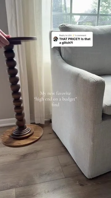 Replying to @LEX ⚡️ the price is actually just that good. #tiktokshopmemorialday #summervibes #endtable #sidetable #affordablefurniture 