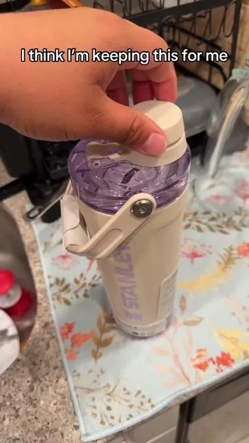 My wife got this for her collection but I’m going to have to keep it for myself. @Stanley 1913 is now on the TikTok shop and if you see that cart run and get yours before they sell out. #stanley #stanleycup #stanleytumbler #stanleyshaker #proteinshaker 