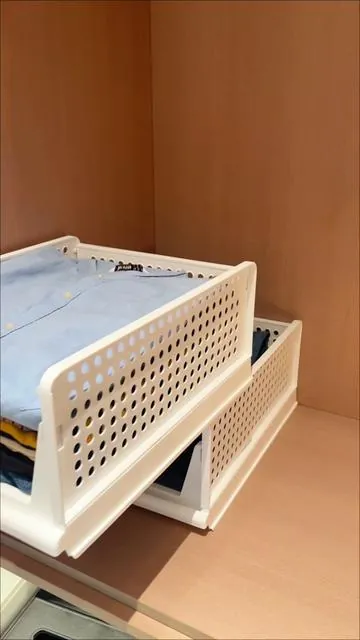 This foldable clothes storage box is an absolute lifesaver for small closets.#tiktokshopholidayhaul #tiktokshopcreatorpicks #onsalenow️️️🔥🔥🔥🔥 #summervibes☀️ #fathersdaygift 