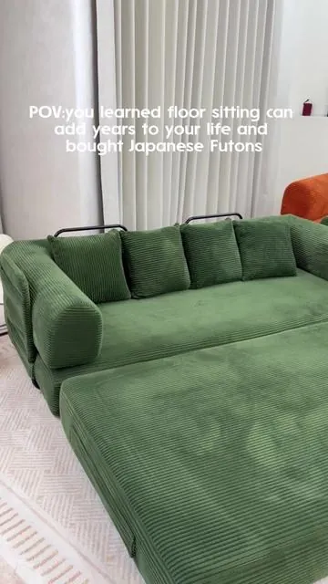 Our top-selling sofa in classic Japanese tatami foton style 😌🧡🎶➡️Live Now!Best price!#SummerVibes #weture #fyp #bonelesscouch #japanese 