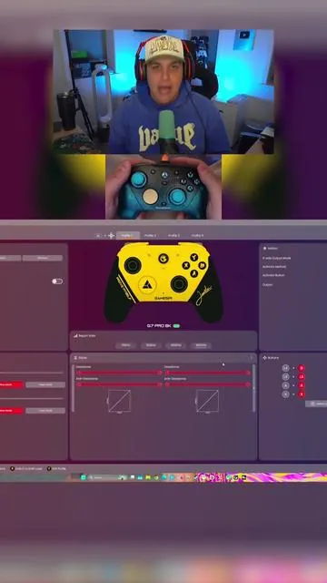 My best settings for EVERY GameSir G7 Pro ‼️ #gamesirg7pro #controller #tiktokshopcreatorpicks #summervibes 